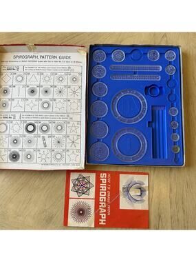 Vintage original 1967 Spirograph by Kenner #401 Original Box And Instructions